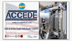 A picture of the front cover of an advertisement for accede.