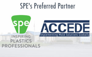 A picture of some logos for spe and accen.