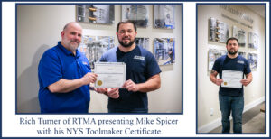 M Spicer & Rich Turner NYS Cert Presentation